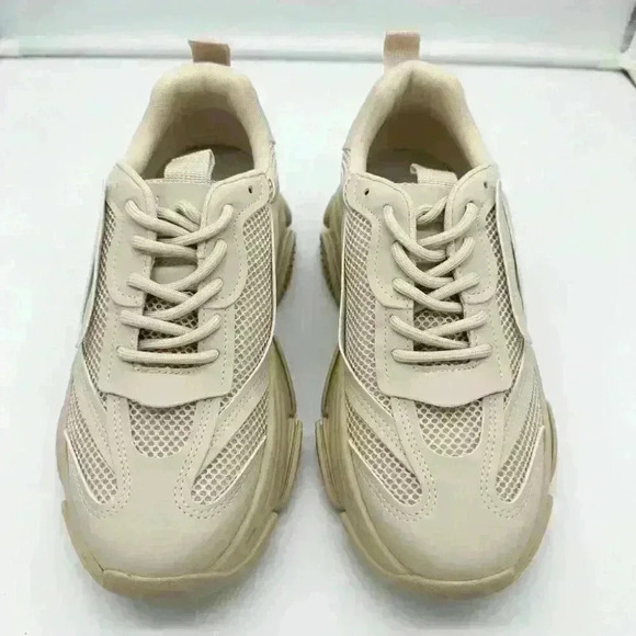 BRAND NEW IN BOX Steve Madden Women's Possession Sneaker Bone Color - Picture 2 of 5